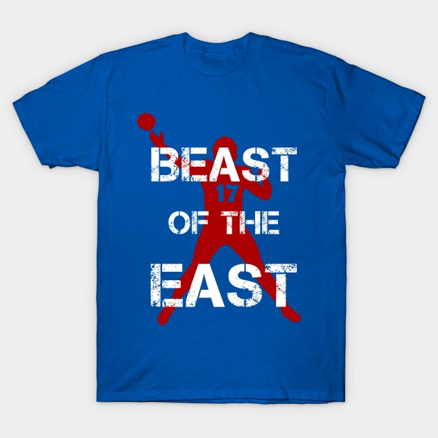 Buffalo Football Beast of the East T-Shirt by LaurenElin